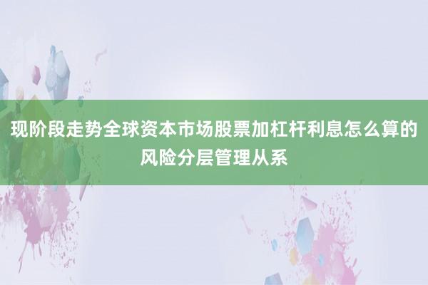 现阶段走势全球资本市场股票加杠杆利息怎么算的风险分层管理从系